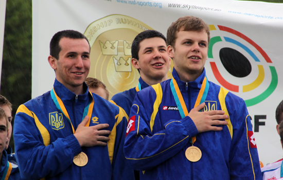 WCH2012RT 50m men junior winning team www